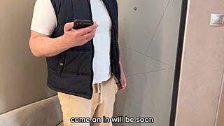 Busty blonde mom of my friend seduced me for doggystyle cowgirl riding and cumshot in russian amateur pov. She talked dirty in missionary with english subtitles.