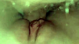 sexy blonde in amateur big tits scene