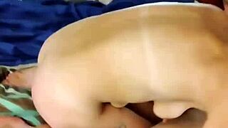 MILF Nympho Berkucir Paksa Suami Nonton Dia Ngentot Anak Tiri Dengan Liar!