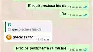 Desnudando A Doña Mary Cuando Su Esposo Se Va