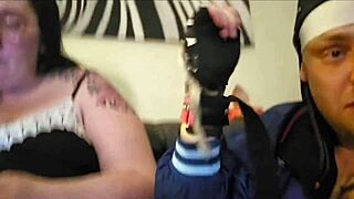 Things get freaky when candid sandra visits an old friend with bbw milf creampie and pussy lick