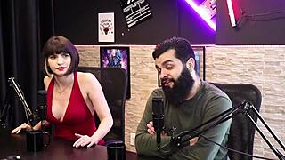 Lady Snow and Lord Kenobi shine in sensual cast moments part 1 on sheer red