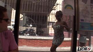 brasileira with hairy pussy gets pounded by nacho vidal's massive cock in missionary and doggystyle squirting action