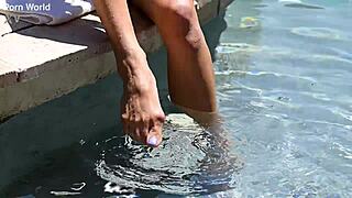 trying the taboo as naughty babe veronica leal seduces stepmom olivia del rio into lesbian fling with anal fingering