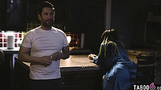 Rough Sex Dominates Latina Milf Xwife Karen! Masked Man Pounds Her Hard And Deep In Intense Face Fucking Session!