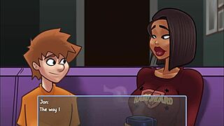 feeling overwhelmed by the monster arrangement in demon deals p 21 focusing on mrs big butt's emotional journey