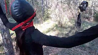 Outdoor Milf Blowjob Bondage And Creampie Scenes! Latina Bound Deepthroat Cum In Mouth!