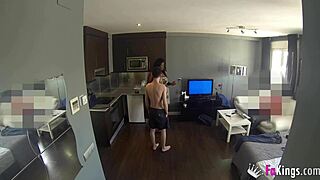 Cuban Assistant Lisa Black Delivers Full Service to Jordi with Blowjob and Doggystyle Fucking