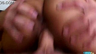 Brunette asian chick bent over for deepthroat blowjob and hardcore anal drilling