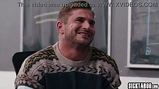 Check this out, two big ass teachers are pounding colleague with blowjobs and rough sex after catching him masturbating in wild 3some.