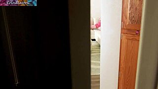 Stepmom Caught Masturbating Wants Sex with Big Natural Tits in Doggystyle Creampie