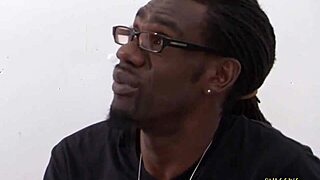 Long Office Day Turns Surprising When Black Milf Shows Up for Blowjob and Doggystyle Fucking