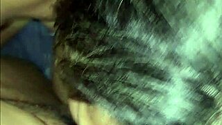 my best friend's mom catches me jerking off with her thongs