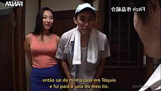 You know, the woman of my boss is my first teacher in this wild Japanese milf adventure.