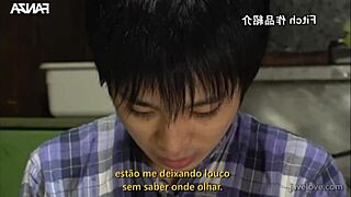 You know, the woman of my boss is my first teacher in this wild Japanese milf adventure.