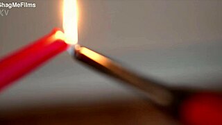 This fit milf's handling wax punishment so well