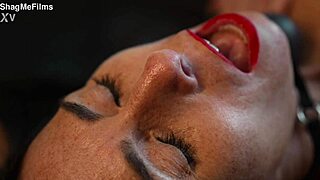 This fit milf's handling wax punishment so well