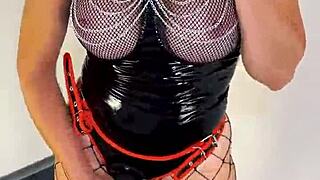 Massive Black Strapon Ready To Dominate And Peg Tight Submissive Hole In Femdom Play