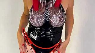 Massive Black Strapon Ready To Dominate And Peg Tight Submissive Hole In Femdom Play