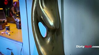 Spooky Spooning With Ebony Milf August Skye And Huge Interracial Tits Action?