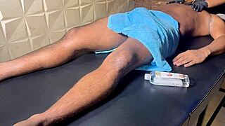 Regular Massage Session ENDS With Relaxing Happy Finish