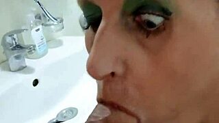 What if german prostitute milf sandra gives blowjob and swallows sperm in european action?