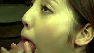 Rei mizuna this super-steamy milf delivers incredible blowjob in her gang sex adventures captured on tape