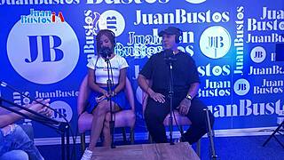 Trapped lawyer milf squirts milk on his face during intense outdoor casting ride