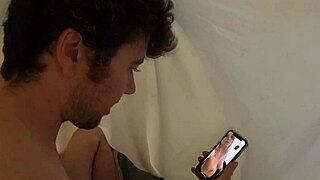 Why does this curvy blonde stepmom help her stepson cum so intensely in the bathroom?