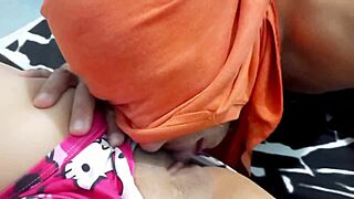 Tabu seduction sent porn video to stepson to lure him over then dared him to fuck after dirty challenge.