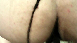 Curvy Milf Contrasts with Sissy in Strap-On Fucking Madness