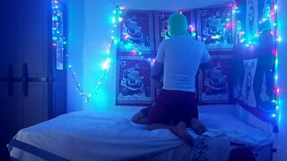 Cold Night Heats Up Fucking Dirty Bitch Stepmother In Cowgirl And Doggystyle With Creampie