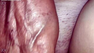 the narrative unfolds as amateur milf takes intense anal sex from mature partner in homemade scene