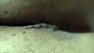 Latina milf wife shows shaved pussy