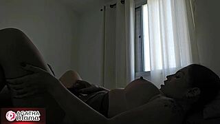 I got so horny doing hardcore pov sex with a lucky fan as agatha mama and felt full of desire for free