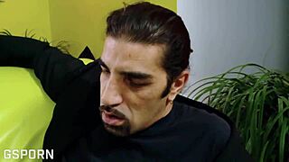 Skinny Brunette Milf Loves Handjob With Hot Cum On Her Small 18+ Tits!