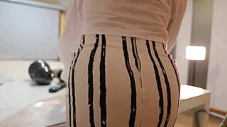 hey, check out this wild anal creampie where angeles ariana's secretary fills her up with cum as punishment