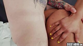 horny big tits milf misty stone and ebony friend august skye fucked hard