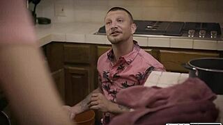 Hey neighbor can you fuck my tight teen redhead ass with that big cock and deepthroat blowjob