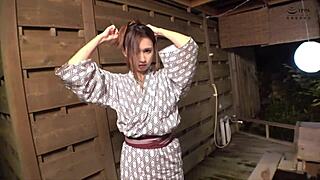 Beautiful Japanese Milf with Big Natural Tits in Exclusive Bedroom Video Scene