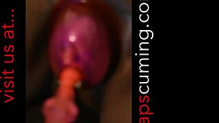 Let me pump this swollen pussy while you lick it