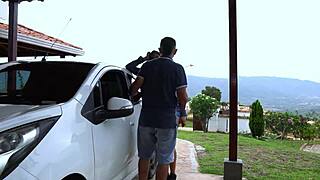 Mechanic Repairs Sexy Milf's Car In Exchange For Fucking Her Big Ass - Tommy Miller