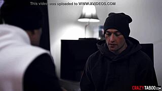 big tits milf wraps her boobs around young athlete's cock for hardcore titty fuck and blowjob session