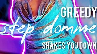 Blonde stepmom dominates with financial control in erotic findom joi audio