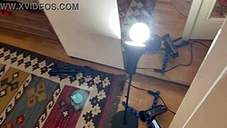 all natural big tits big ass hot brunette babe comes for fashion lingerie try on shooting... turns into porn casting, oops