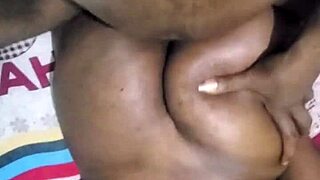 How Long Can This Curvy Ebony Milf Ride Tight Pussy On Dick With Spanking And Shaking Ass?