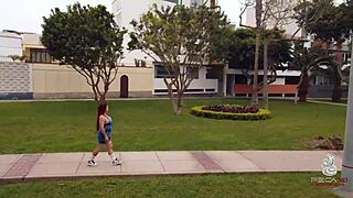 Oh Wow! This Busty Colombian Milf Does Yoga In Bed With Big Tits Bouncing And Rides Cock In Cowgirl!