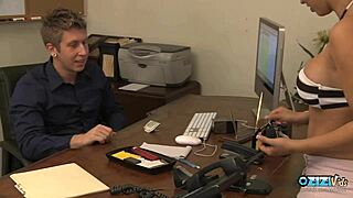 Watch This Irresistible Brunette Milf Clean Huge Cock With Tight Pussy And Cumshot On Tits!