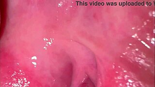 oh man, like this amateur pink pussy after 275 days since losing virginity, wet and shaved from homemade couple licking