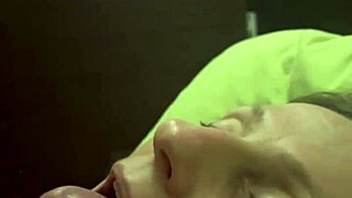 Blonde Brazilian milf spreads big pussy lips for cum-covered orgasm